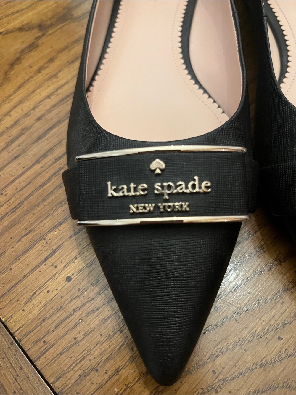 kate spade Black Deneuve Flats, size 9 - Picture 7 of 12